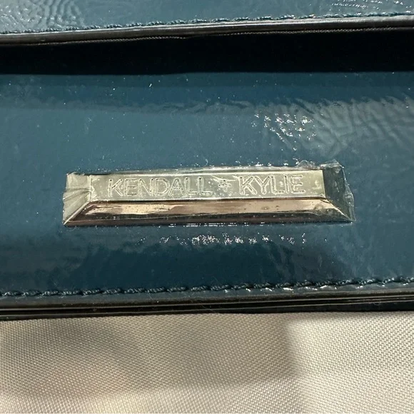 Kendall & Kylie Shiny Dark Blue Crossbody Bag - Picture 2 of 7